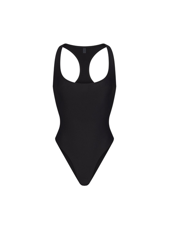 SKIMS Other - SKIMS Black Racerback One-Piece Swimsuit size xs